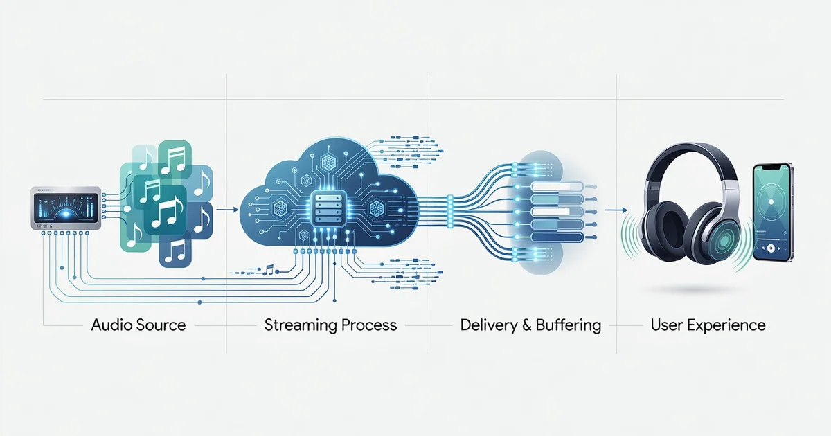 Featured image: Professional featured image for: How Audio Streaming Technology Delivers High-quality Sound: Everyth