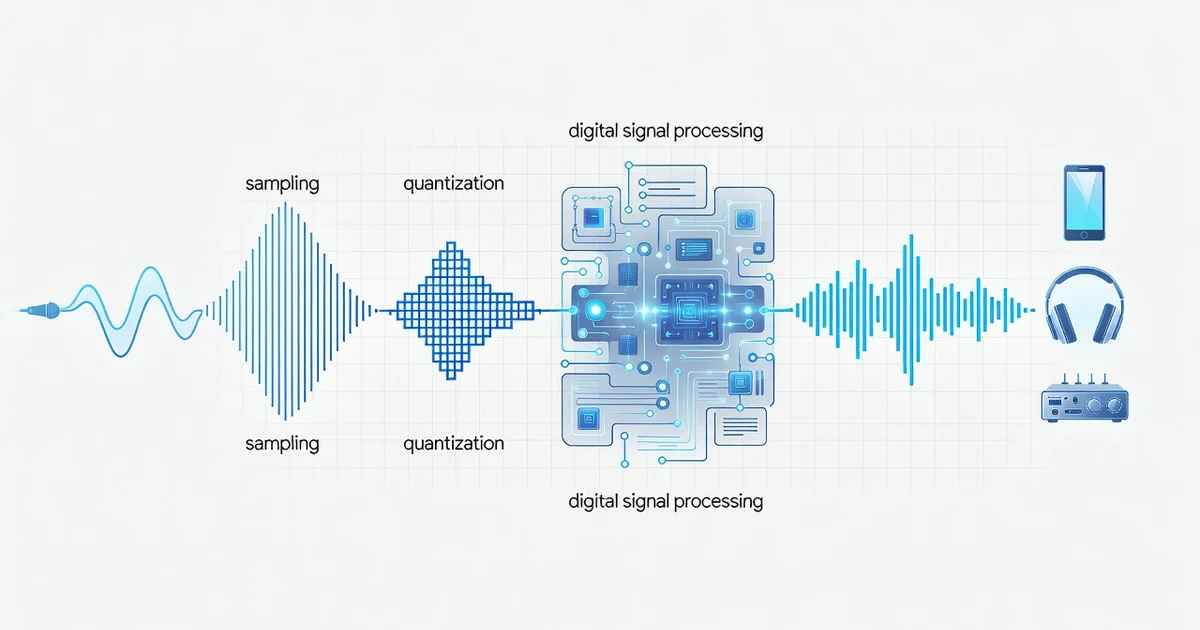 Featured image: Professional featured image for: How Digital Audio Processing Works in Modern Devices: Everything Yo