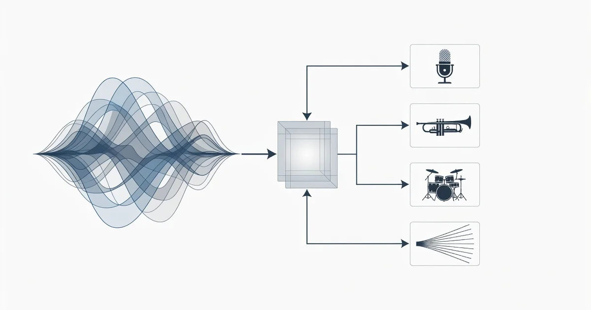 Featured image: Professional featured image for: What Is Audio Source Separation and Where Is It Used: Everything Yo