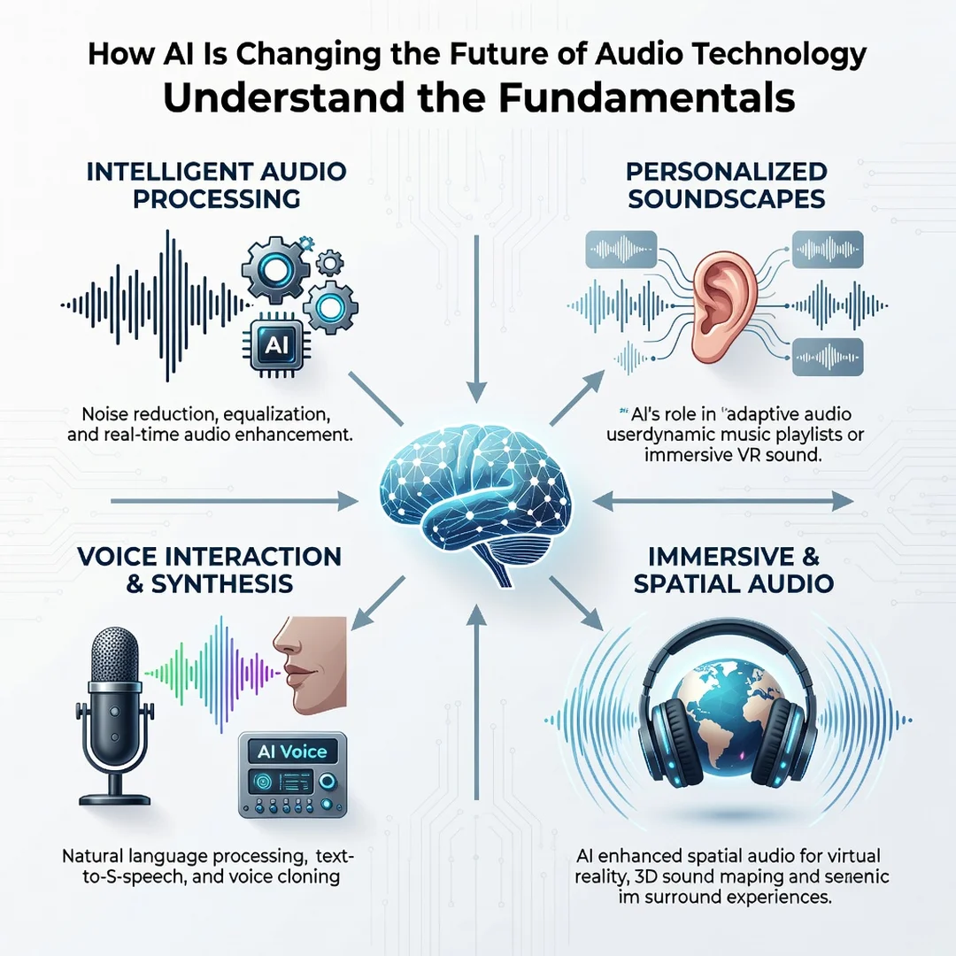 Step 1: Illustration for step: Understand the fundamentals related to How AI Is Changing the Future of Audio