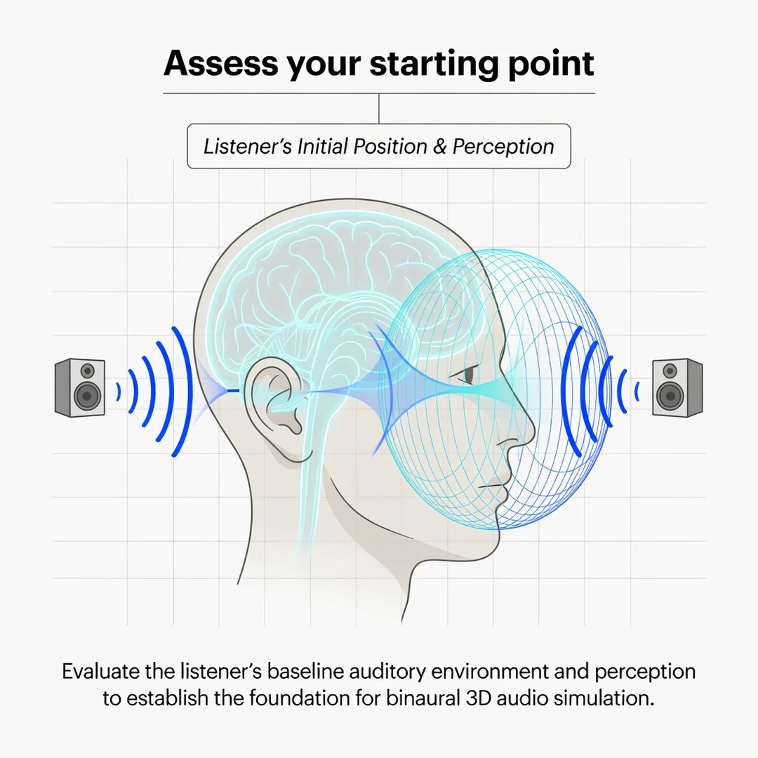 Step 2: Illustration for step: Assess your starting point related to What Is Binaural Audio and How Does It 