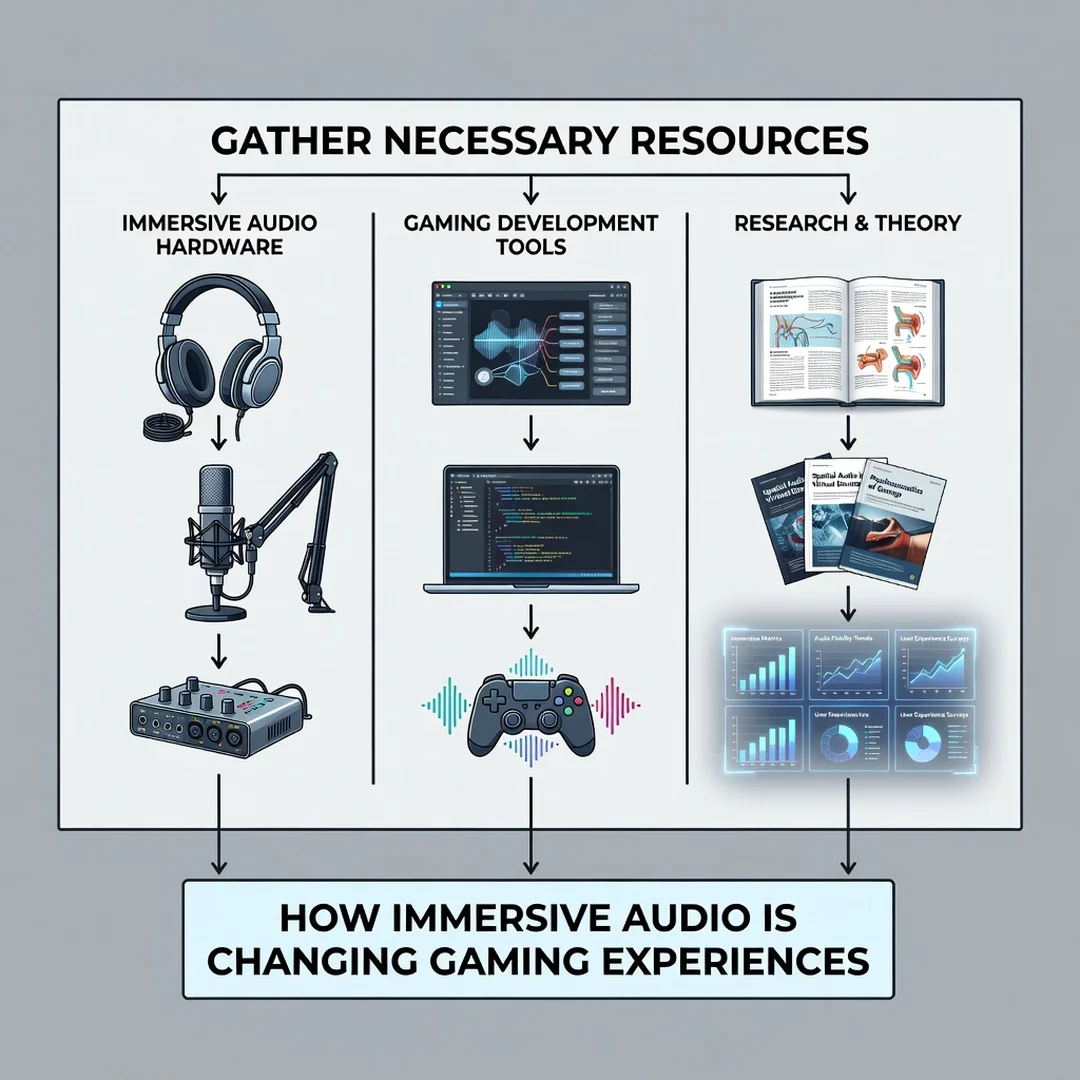 Step 4: Illustration for step: Gather necessary resources related to How Immersive Audio Is Changing Gaming 