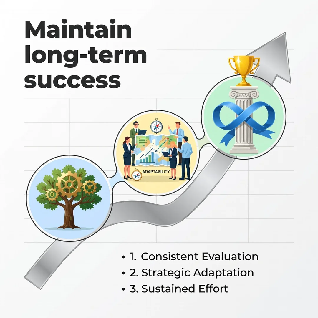 Step 8: Illustration for step: Maintain long-term success related to How Bluetooth Audio Technology Has Evol